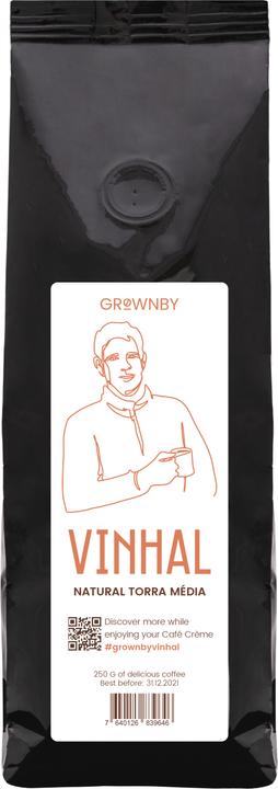 Grownby Natural Torra Média (250 g, Mittlere Röstung)