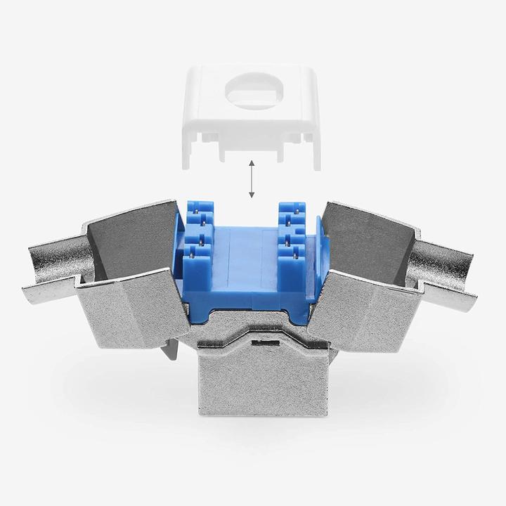 Produktbild Kwmobile Keystone Modul für CAT 8 Kabel (24pcs)
