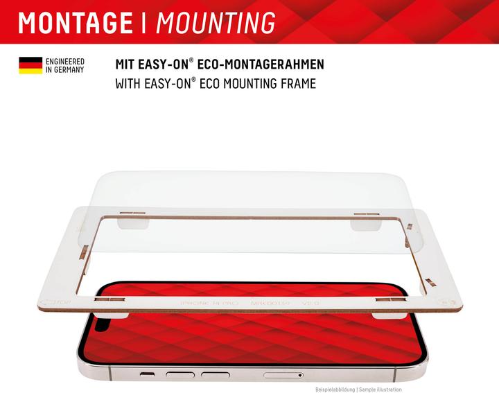 Produktbild Displex Real Glass, 2D Panzerglas + Handyhülle (1 Stk., Samsung Galaxy S22+, Samsung Galaxy S23+)