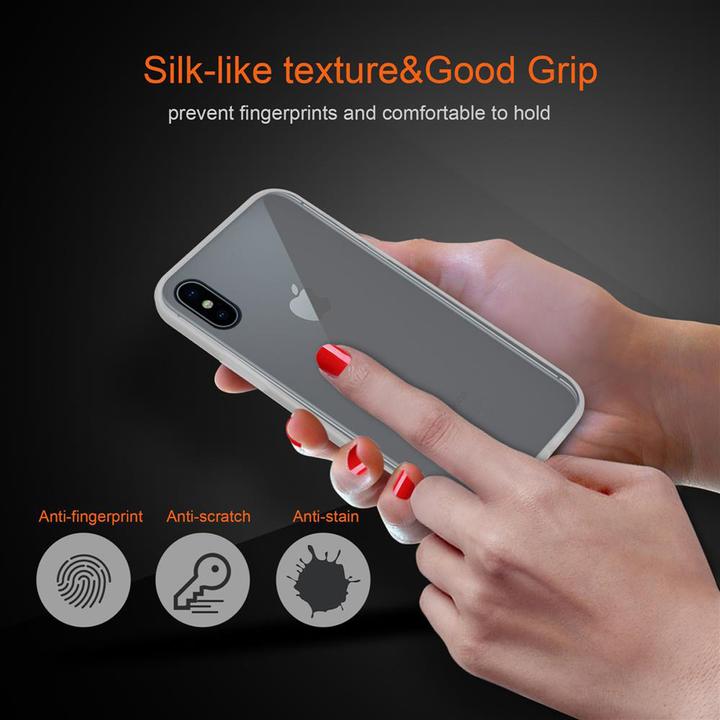 Actual product image Cadorabo Hybrid Matt Cover (Apple iPhone XS Max)