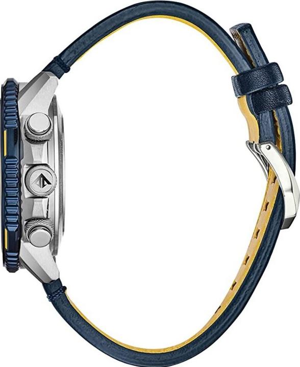 Actual product image Citizen JY8078-01L Promaster-Sky Blue Angels (Digital watch, Power reserve display, Rotating bezel left, Radio-controlled clock, Chronograph, 45 mm)