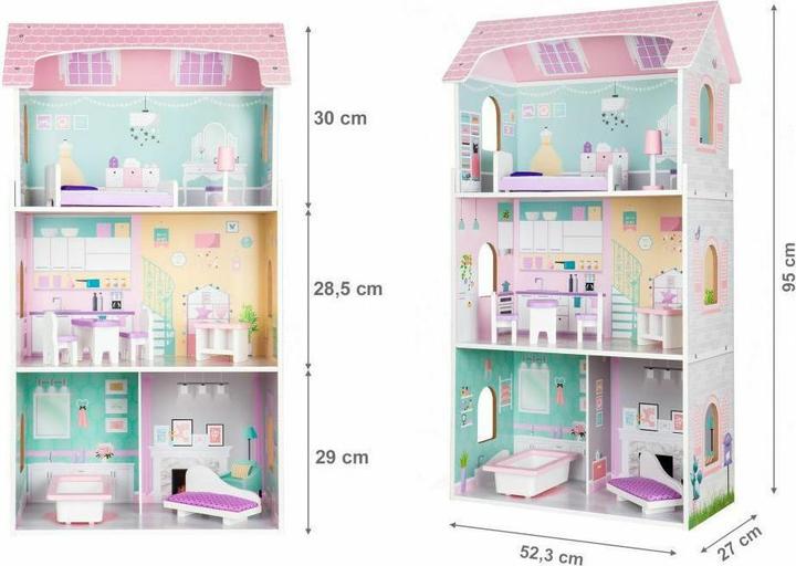 Produktbild Moni Holz-Puppenhaus Anna 4121