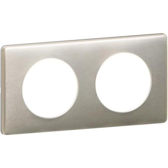 Legrand, Zubehör Schalterprogramm, Doppelrahmen CELIANE Titan 068902