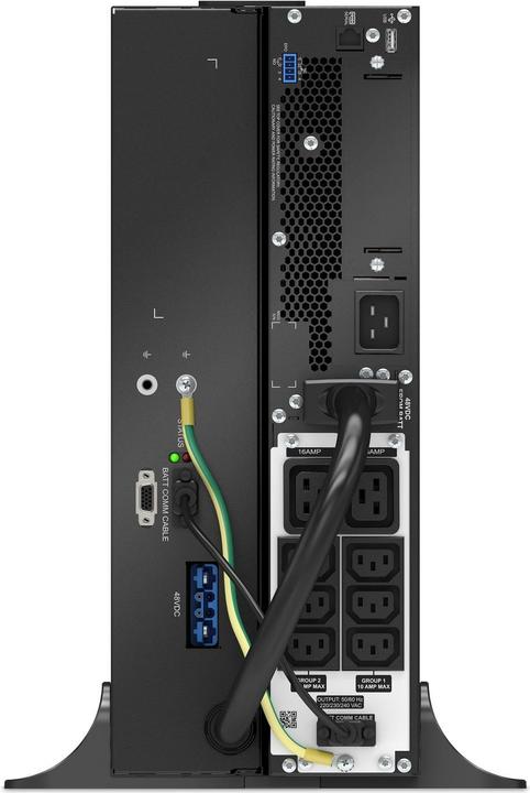 Image du produit APC SRTL3000RM4UXLI, Doppia conversione (online), 3 kVA, 2700 W, Sinusoidale, 230 V, 40/70 Hz (3000 VA, 2700 W, Double convertisseur en ligne Onduleur)