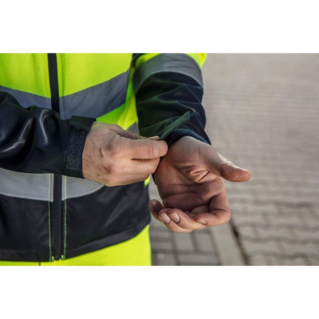 Thumbnail - Neo, Arbeitsjacke, Warnschutz-Sweatshirt 40% Polyester 60% Baumwolle 260 g/m2 Grösse L (L)