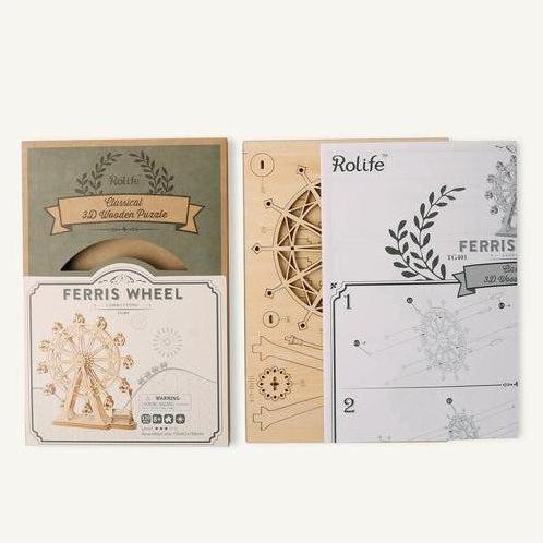 Actual product image Rolife Ferris Wheel (120 pieces)