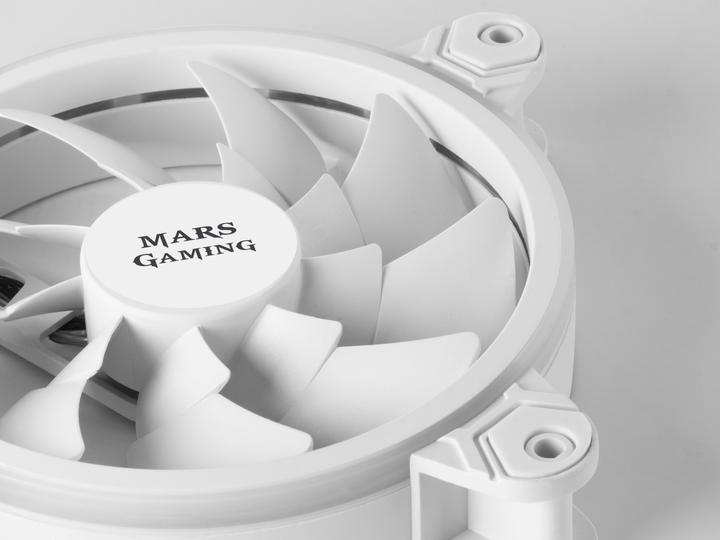 Produktbild Mars Gaming MFXW ARGB 12cm Computer Cooler (120 mm, 1x)