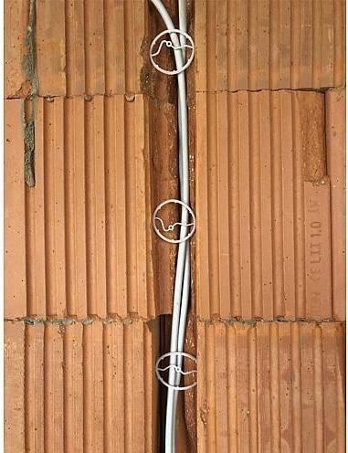 Actual product image EGB Fixing clip 100pcs