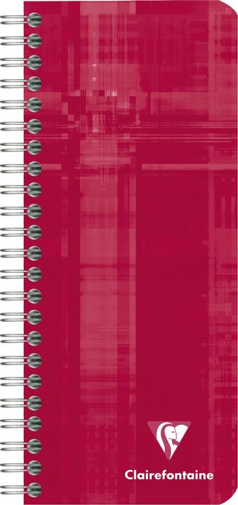 Actual product image Clairefontaine Spiral notebook (Special, Checked, Hardcover)