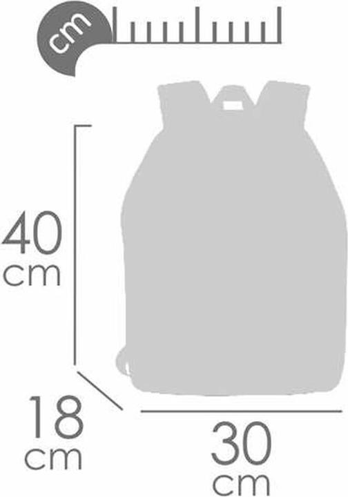 Image du produit DeCuevas Sac à dos scolaire 40 x 30 x 18 cm Rose