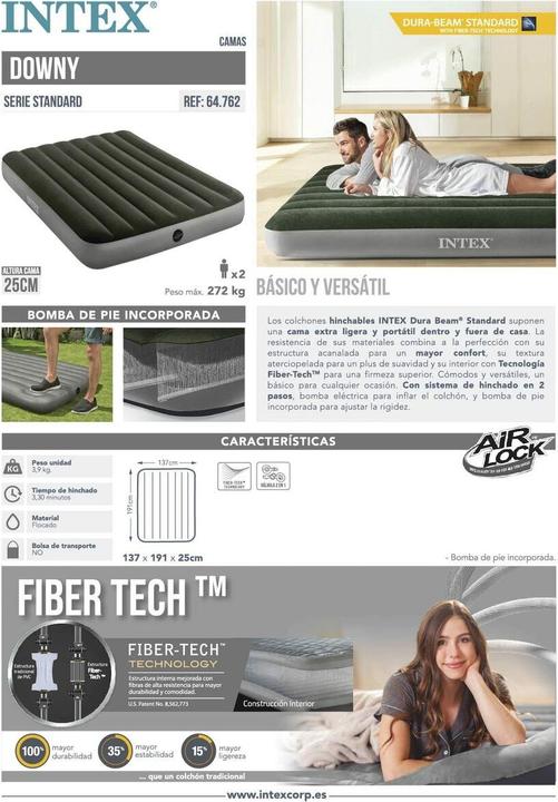 Produktbild Intex Dura-Beam (140 x 190 cm)