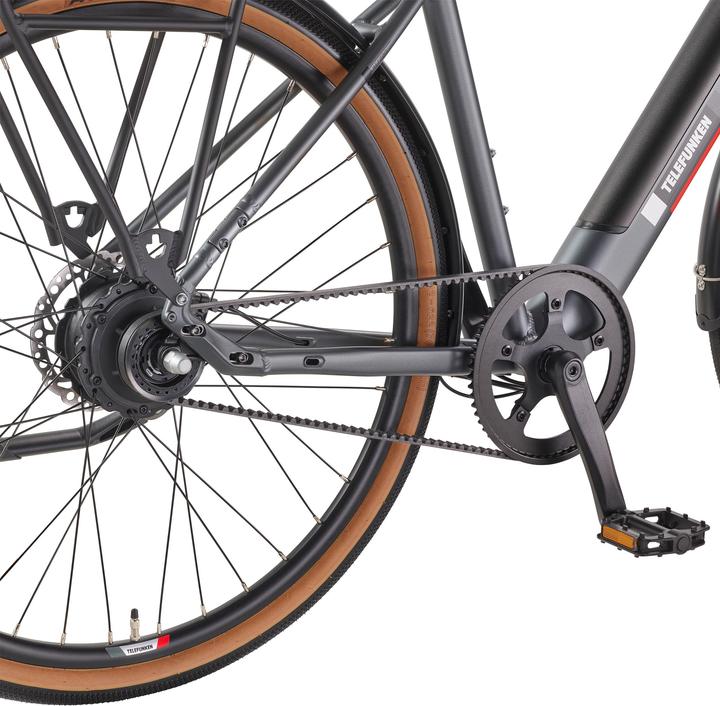 Produktbild Telefunken Urban E-Bike Herren UH220 28 Zoll Hinterradmotor Automatikschaltung