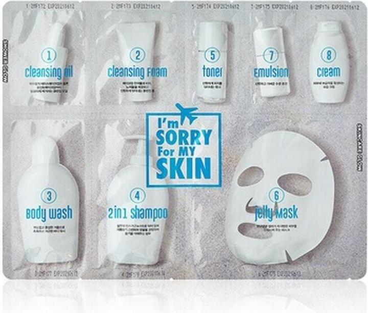 Produktbild I'M Sorry For My Skin 8-Step Travel Jelly Mask - Pack of 2
