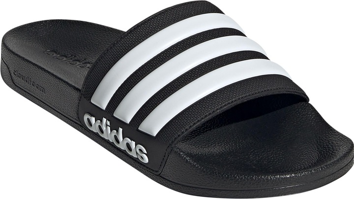 Produktbild adidas ADILETTE SHOWER,CBLACK/FTWWHT/CBLAC CBLACK/FTWWHT/CBLACK Grösse: 12 (47)