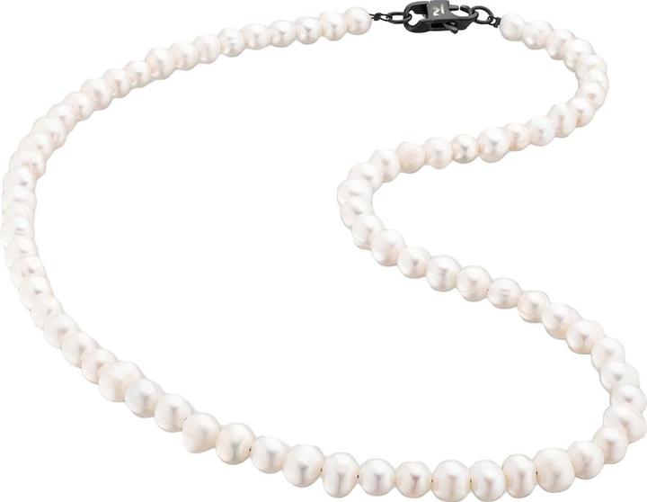 Produktbild K12 - Freshwater Pearl Chain - 6 mm (ohne Messing, Organisch)