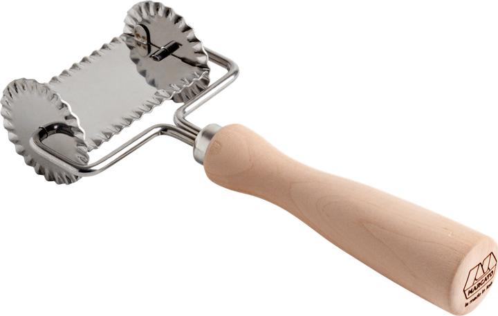 Produktbild Marcato Teigrädchen Pasta eckig glatt mit Holzgriff 6 cm