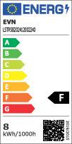 Energielabel EVN LSTRSB202412002240 (Wit, 500 cm, Interieur)