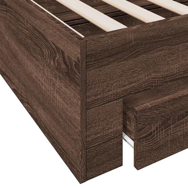 Actual product image VidaXL Bed frame with drawers (90 x 200 cm)