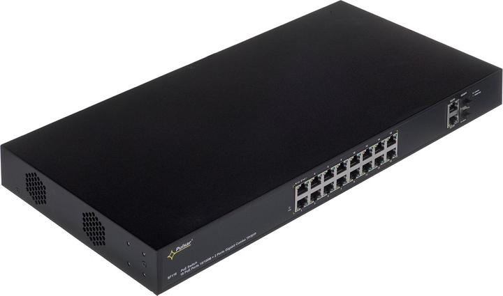 Produktbild Pulsar SF116 Netzwerk-Switch Managed Fast Ethernet (10/100) Power over Ethernet (PoE) 1U (16 Ports)