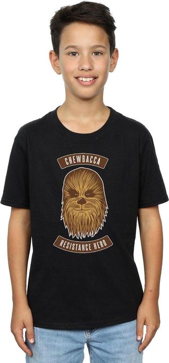 Immagine prodotto Star Wars The Rise Of Skywalker Chewbacca Resistance Hero Maglietta Ragazzi (152, 158)