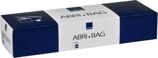Productafbeelding Abena Abri-Bag Abfallbeutel 6.2l 26x37cm blau Zipverschluss 10 Stk (10 x, 6.20 l)