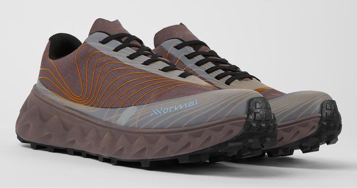 Actual product image Nnormal Tomir WP Shoe Purple/Orange (38.5)