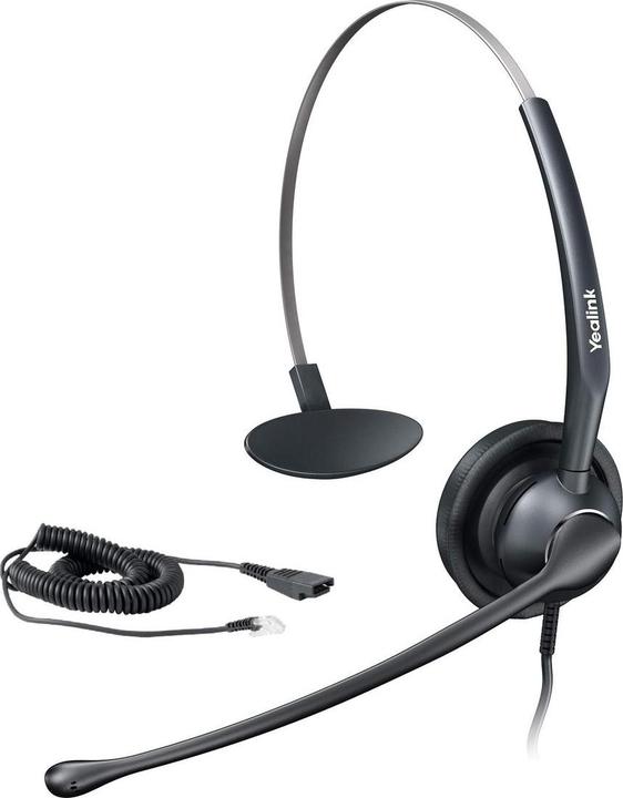 Productafbeelding Yealink YHS34 Mono Hoofdtelefoon (Bedraad, Skype)