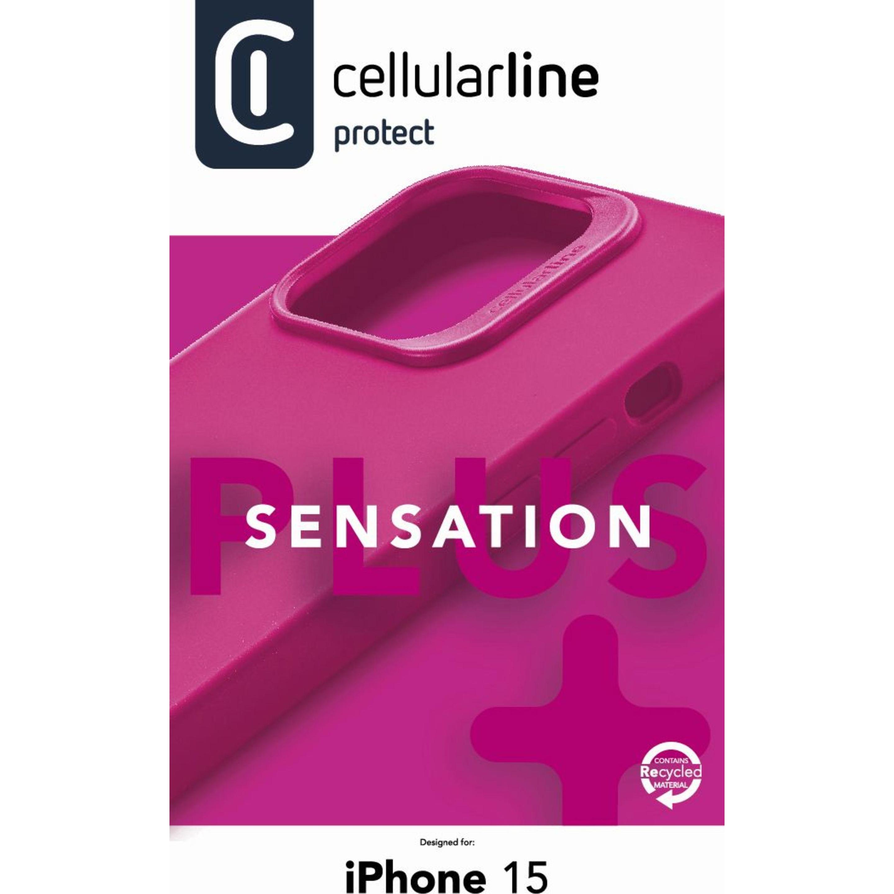 Thumbnail - Cellularline iPhone 15 (Apple iPhone 15), Smartphone Hülle, Rosa