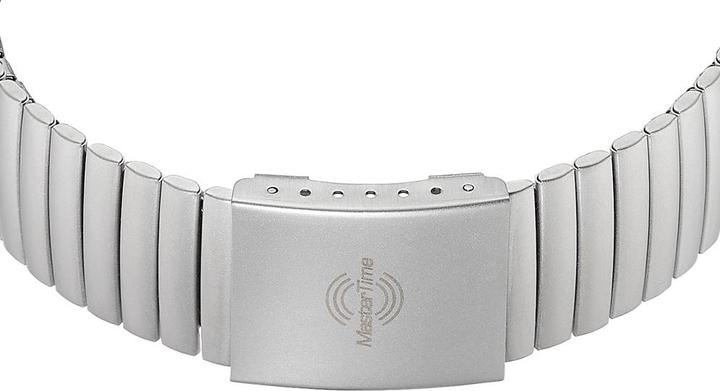 Actual product image Master Time MTGA-10823-32M Mens Strap Radio Control Watch 41mm 3ATM (Digital watch, Analogue wristwatch, Radio-controlled clock, 41 mm)