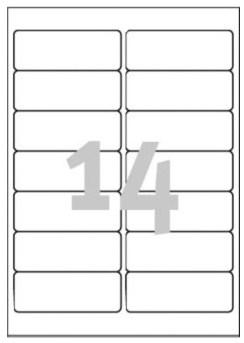 Actual product image Avery Address labels