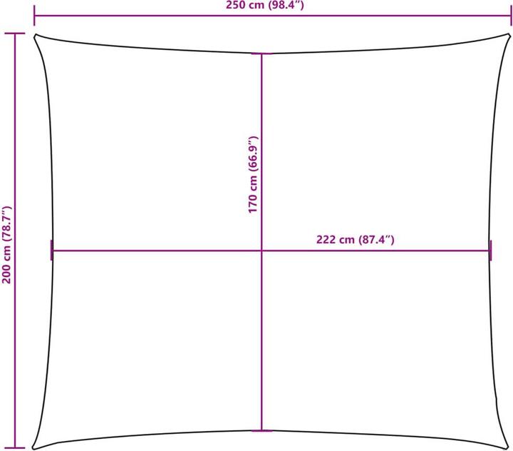 Produktbild vidaXL Nezhatok (200 x 250 cm)