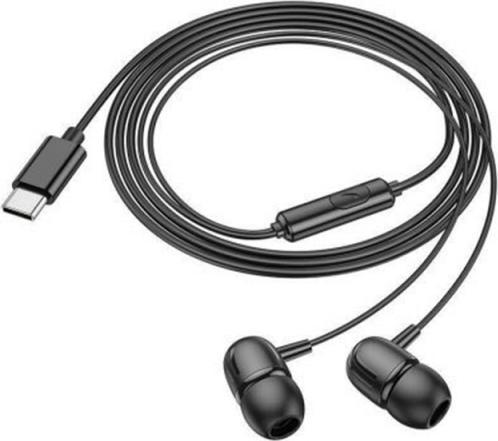 Actual product image Borofone Handsfree USB-C BM77 Delicious, Black (Cable)