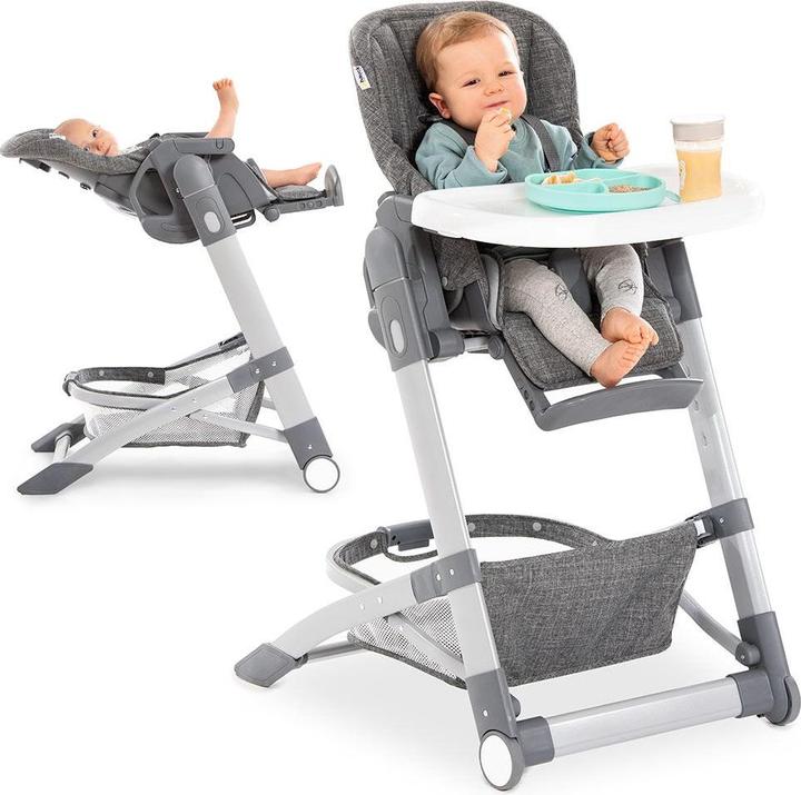 Actual product image Hauck Highchairs Highchair & baby lounger from birth - Grow Up Newborn Set (Highchair)