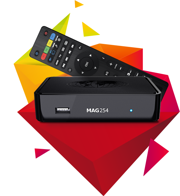 Image du produit infomir MAG 254 Boîtier de commande (IPTV (ready))