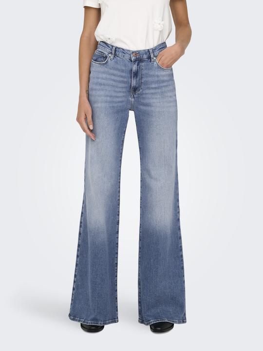 Immagine prodotto Only ONLPATRICIA Jeans svasati a vita alta Jeans dalla vestibilità svasata (W28/L34)