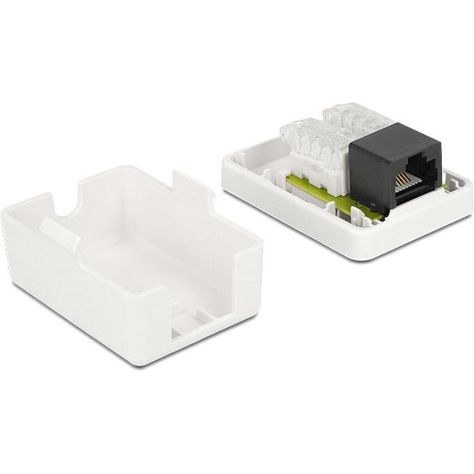 Thumbnail - Delock Wanddose RJ-45 (Kabel Zubehör), Netzwerk Zubehör