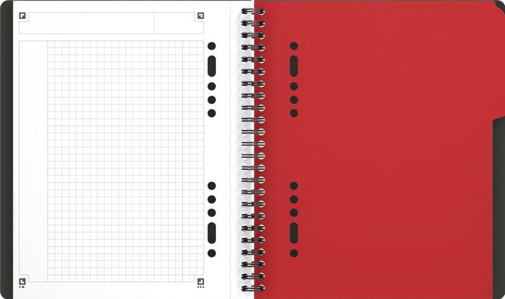 Actual product image Oxford Activebook (A5+, Checked, Soft cover)