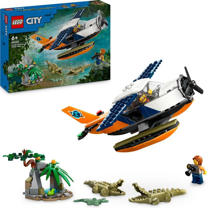 Immagine prodotto LEGO Idrovolante Jungle explorer (60425, LEGO City)