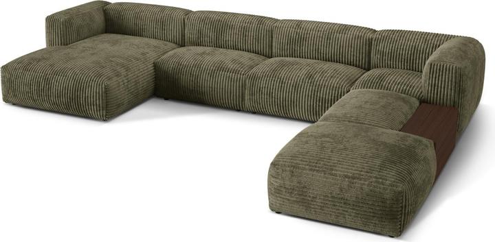 Actual product image Micadoni Modular Panoramic Right Corner Sofa, "Martina", 5 Seats, 406x280x75 Made in Europe (Sofa landscape)