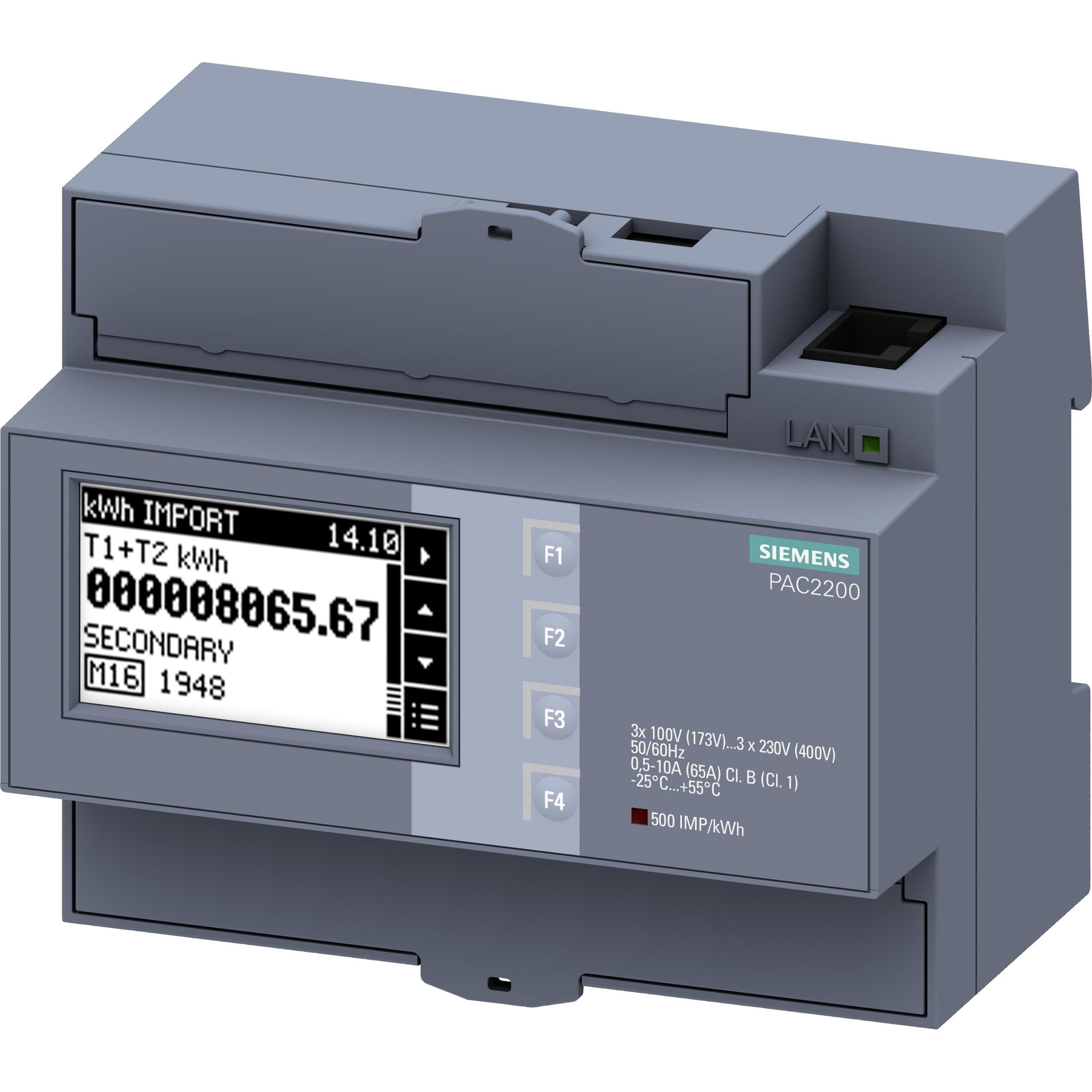 Thumbnail - Siemens, Energiemessgerät, Sentron Mid PAC2200