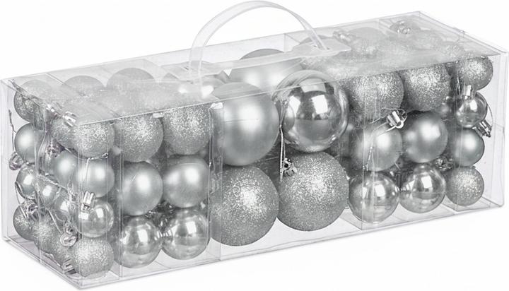 Produktbild Relaxdays 76x Weihnachtskugeln (76x)