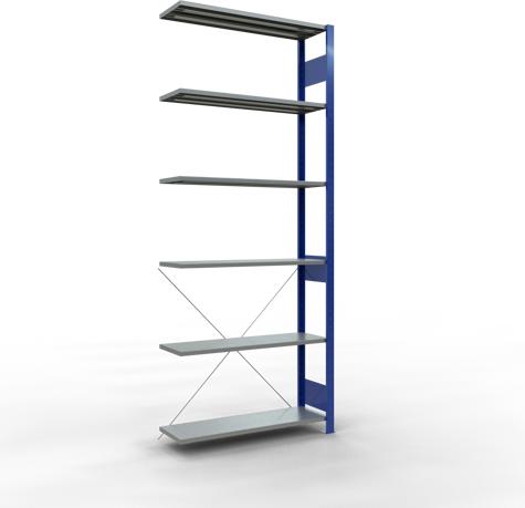 Actual product image Schulte Lagertechnik MULTIplus85 boltless bay system with cross brace