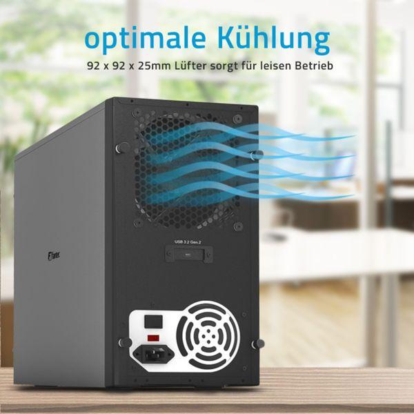 Produktbild Fantec MB-X10U31H 10x 3,5 Gehäuse (3.5")