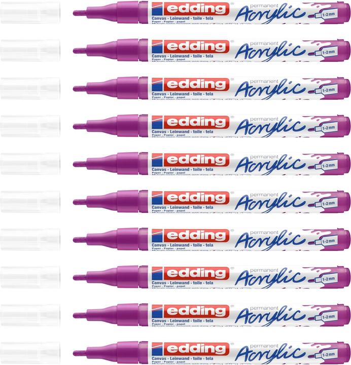 Produktbild Edding Acrylmarker 5300 Fein (Beere, 2 mm, 1 x)