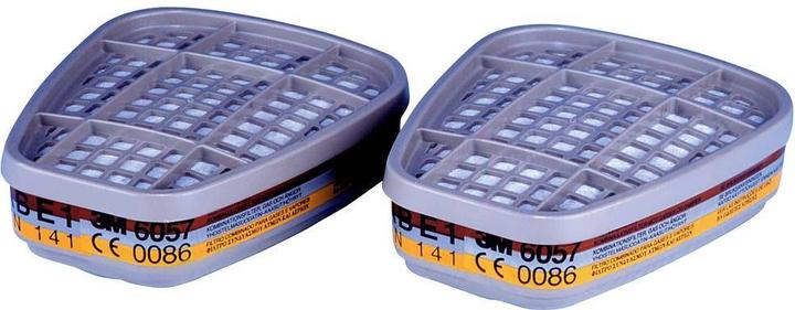 Actual product image 3M ABE1 6057 respirator combination filter (Replacement respirator filter)