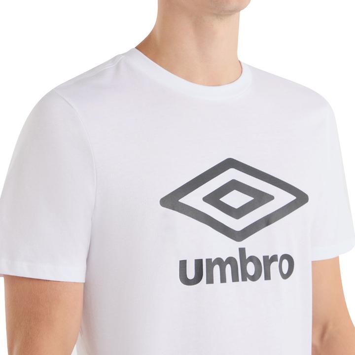 Actual product image Umbro Mens Stacked Logo T-Shirt (XS)