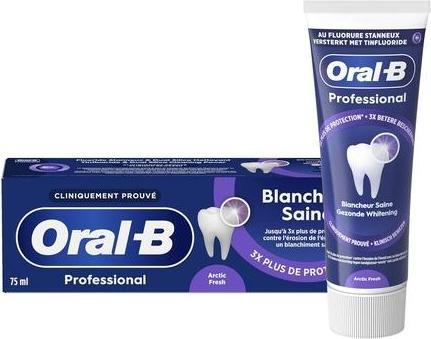 Oral-B Professional Healthy Whitening Toothpaste Arctic Fresh Peppermint Flavor