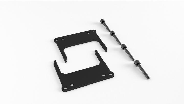 Actual product image be quiet! TR4 Mounting Kit for Silent Loop