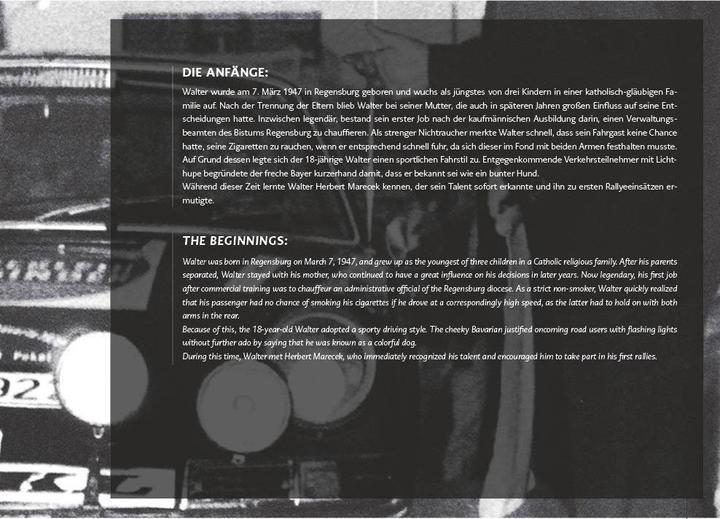 Produktbild Walter Röhrl - Art of Racing (Deutsch, Frank Zinkewitz, 2022)