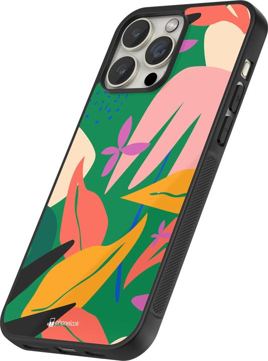 Image du produit PhoneLook Coque Silicone rigide noir Abstract Jungle (Apple iPhone 12 Pro Max)